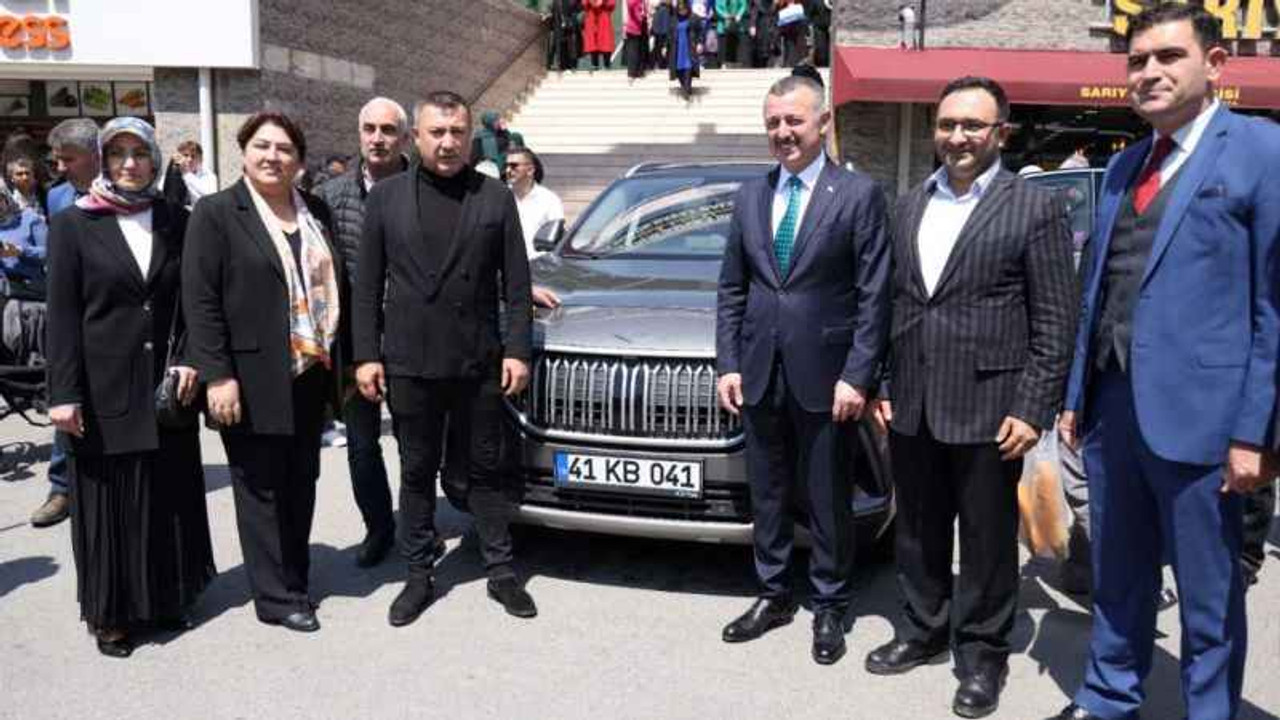 Çayırova sergisinin sürpriz ziyaretçisi TOGG oldu