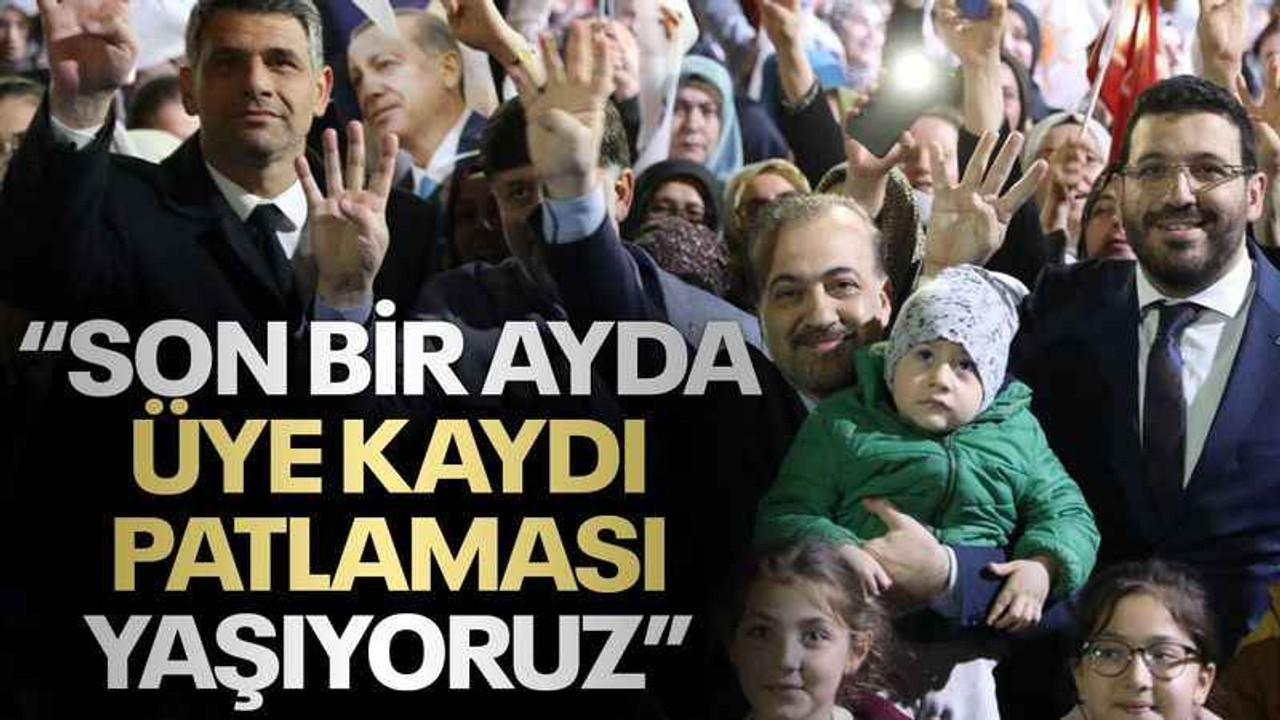 AKP İl Başkanı, seçime 4 gün kala üye sayısını açıkladı!
