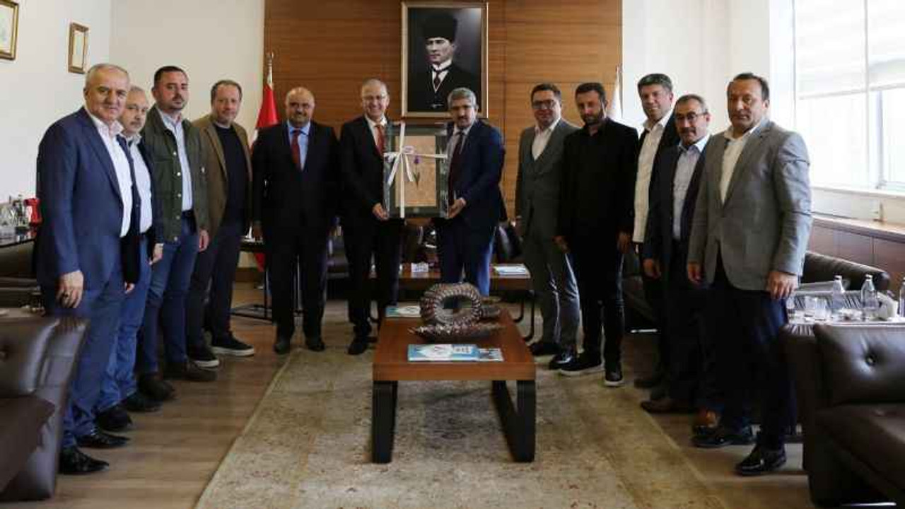KOÜ Rektörü Cantürk’ten KOTO’ya iade-i ziyaret