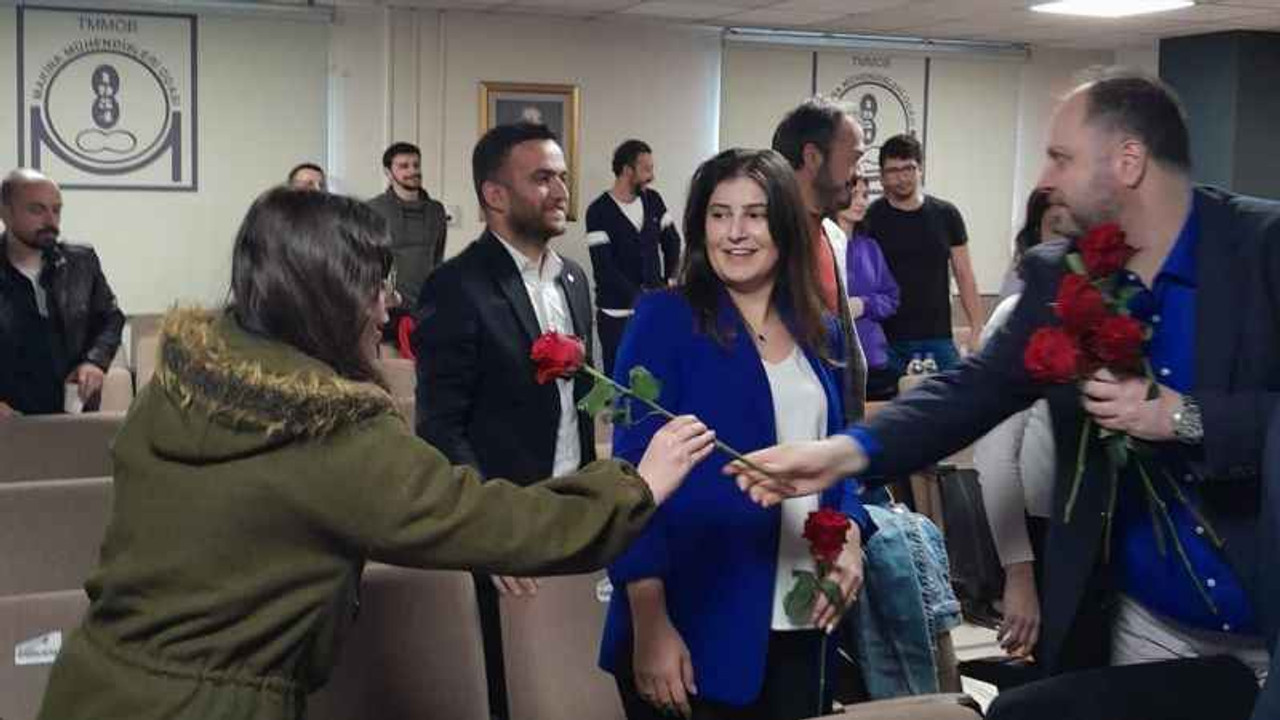 CHP’li adaylar TMMOB’a gitti