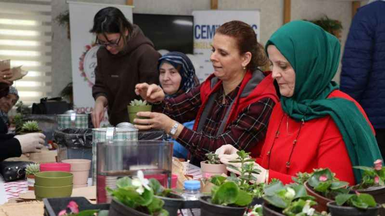 Özel çocuklardan annelere özel hediyeler