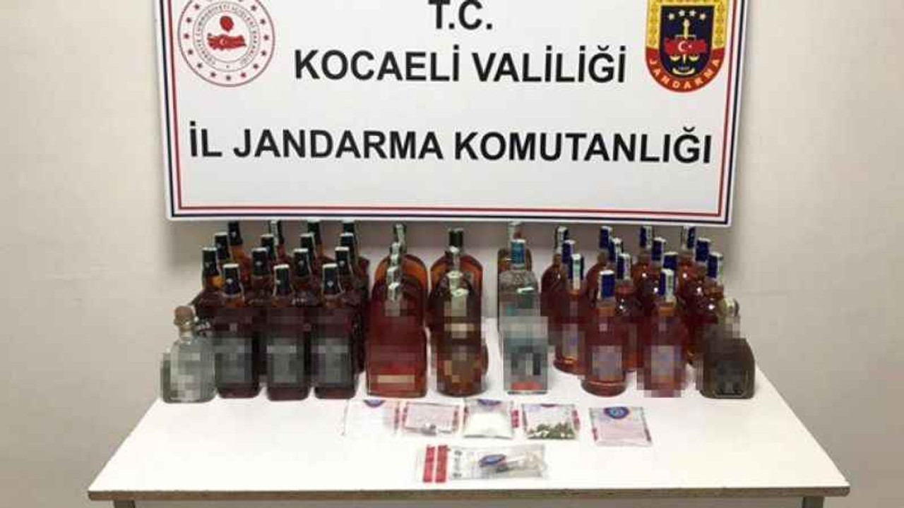 Gümrük kaçağı alkol ele geçirildi