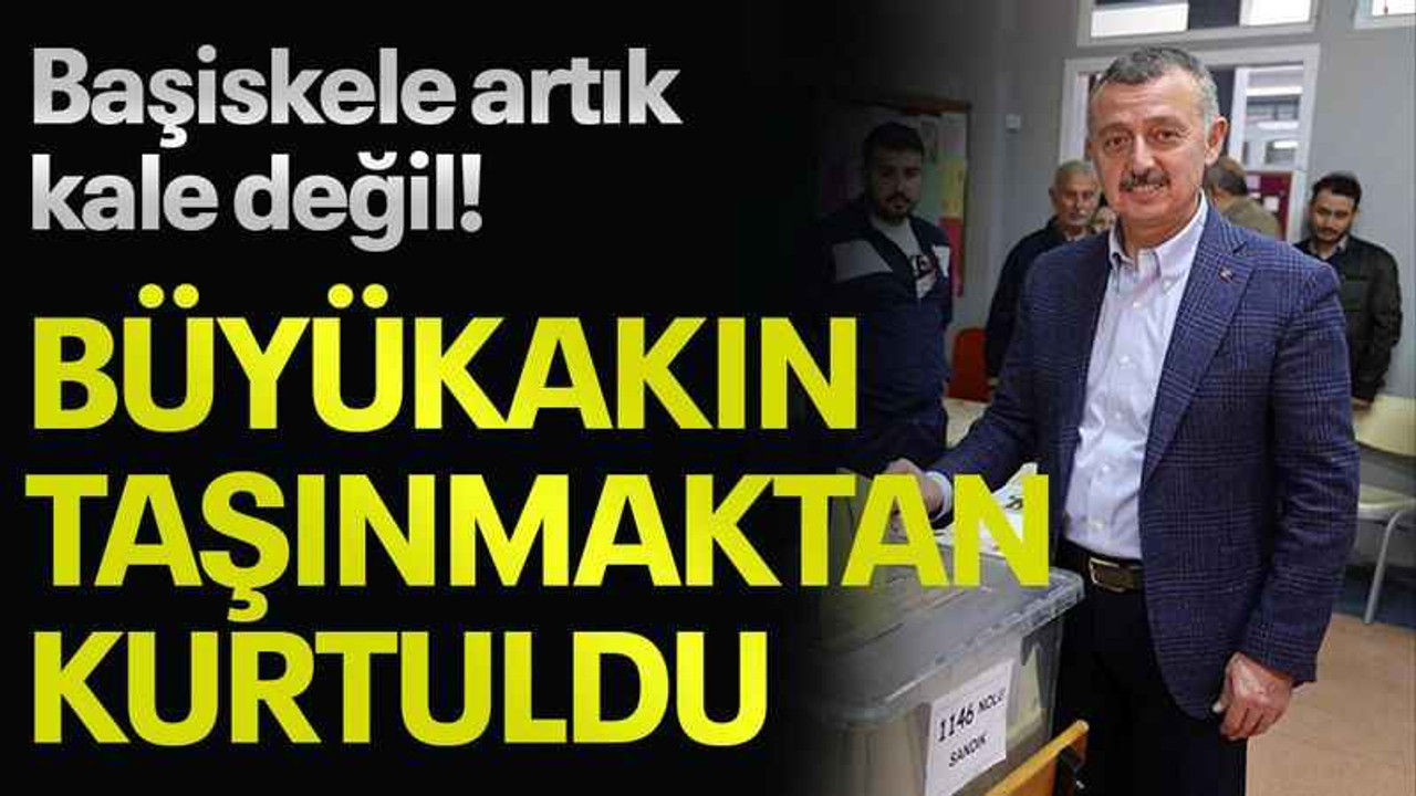 Başiskele artık kale değil! Büyükakın taşınmaktan kurtuldu