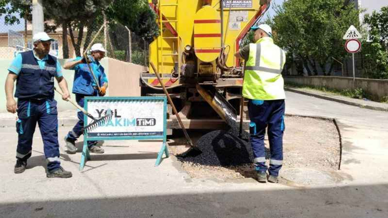 Büyükşehir Yol Bakım Timi her yere yetişiyor