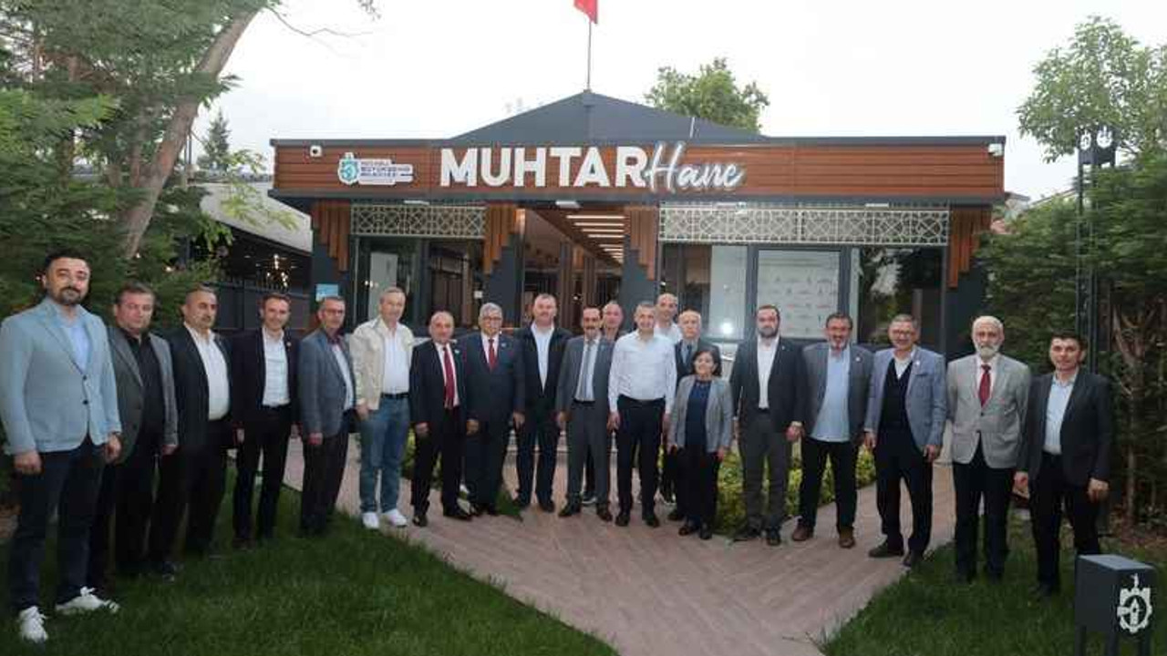 Muhtarlar, Büyükşehir’in hizmetlerinden memnun