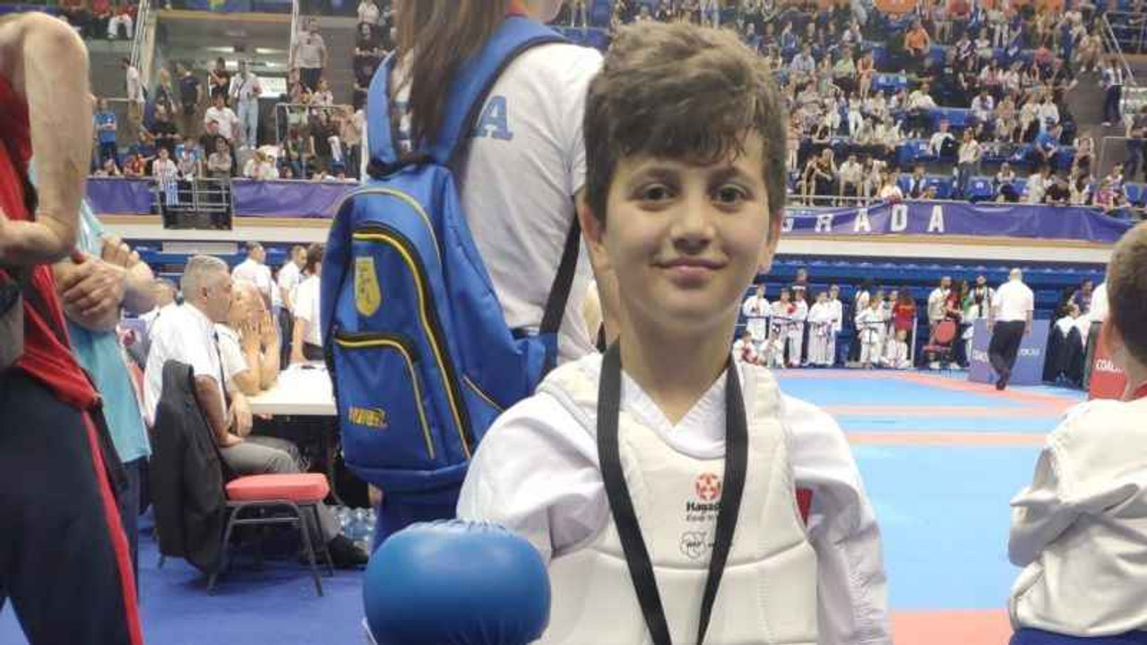 Körfezli Hilmi Metehan Balkan üçüncüsü oldu