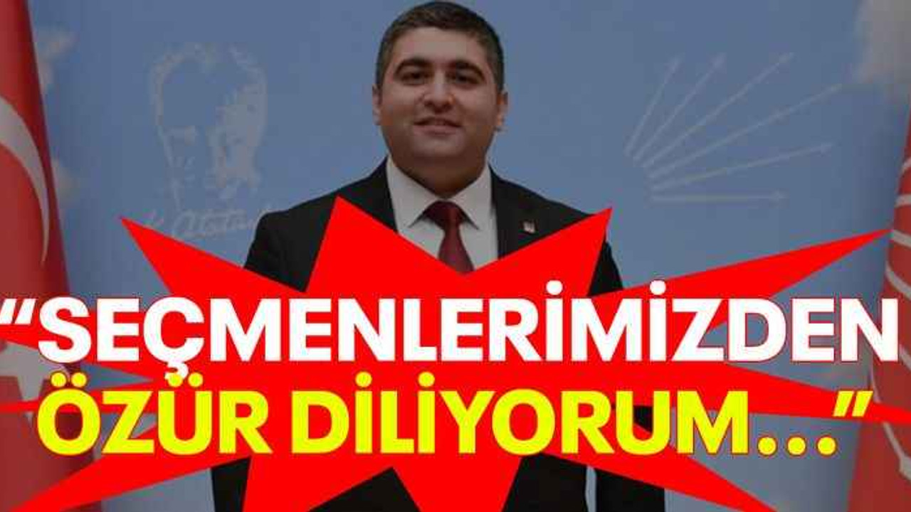 Arduç: Seçmenlerimizden özür diliyorum...