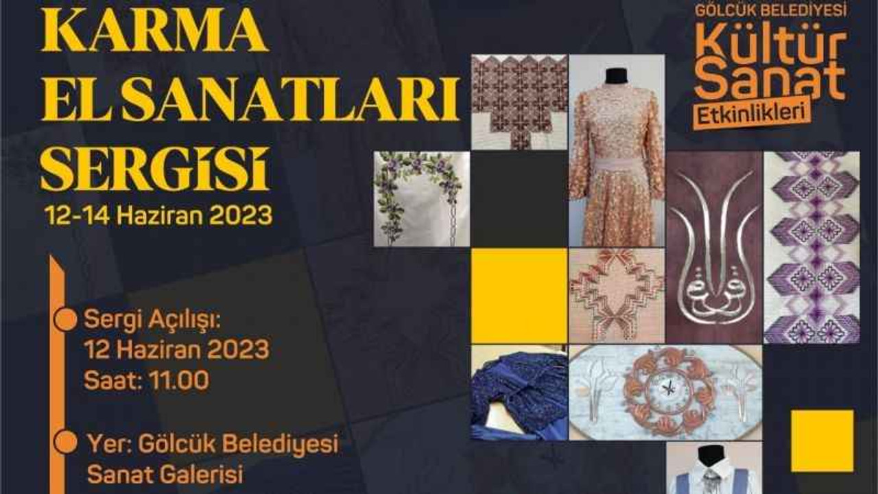 GÖLCÜKLÜ KADINLAR EL EMEĞİ ÜRÜNLERİNİ SERGİLEYECEK