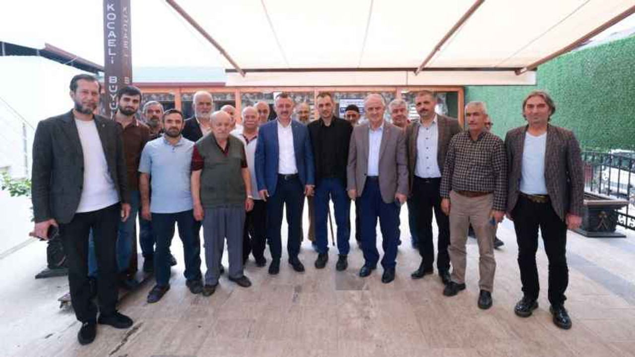 Büyükakın, vatandaşlarla sohbet etti