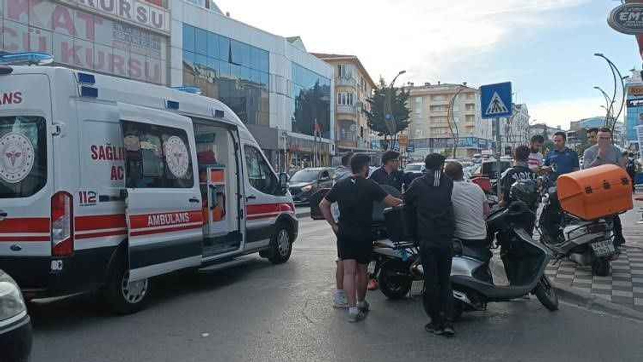 Korkutan kaza: 1 yaralı