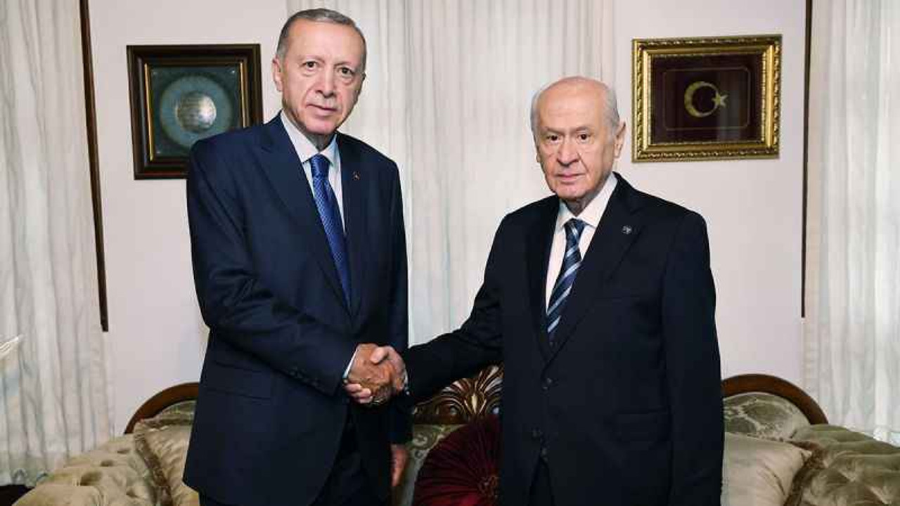 Erdoğan, Bahçeli'yi ziyaret etti