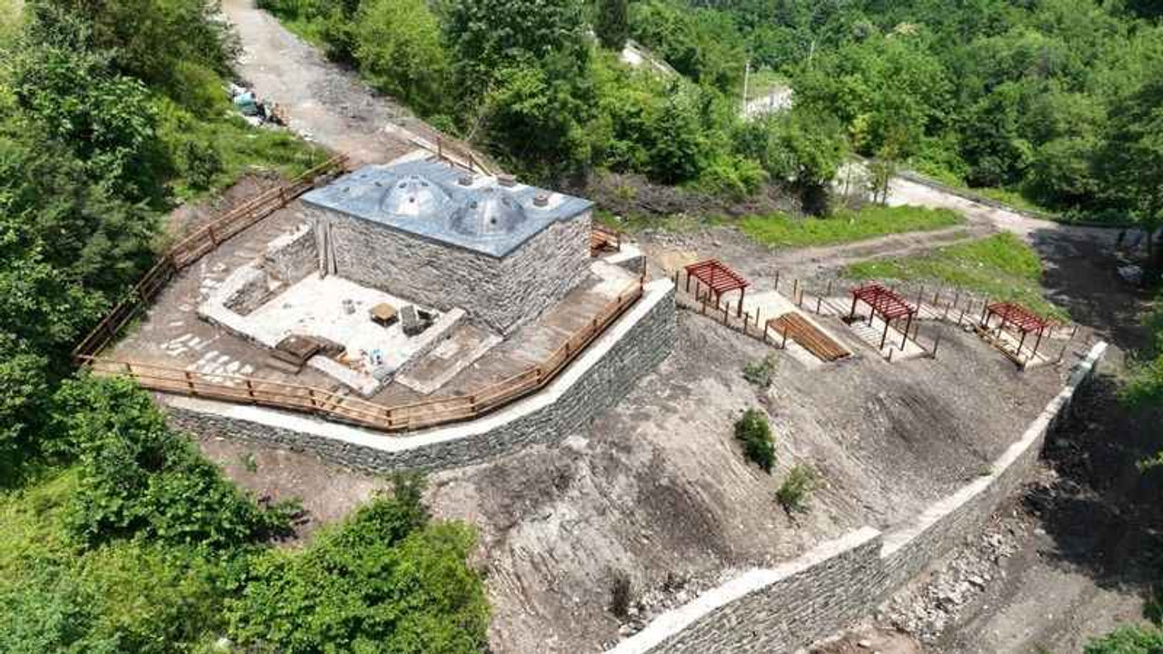 YUKARI ULAŞLI TARİHİ HAMAMIN RESTORASYONU TAMAMLANIYOR