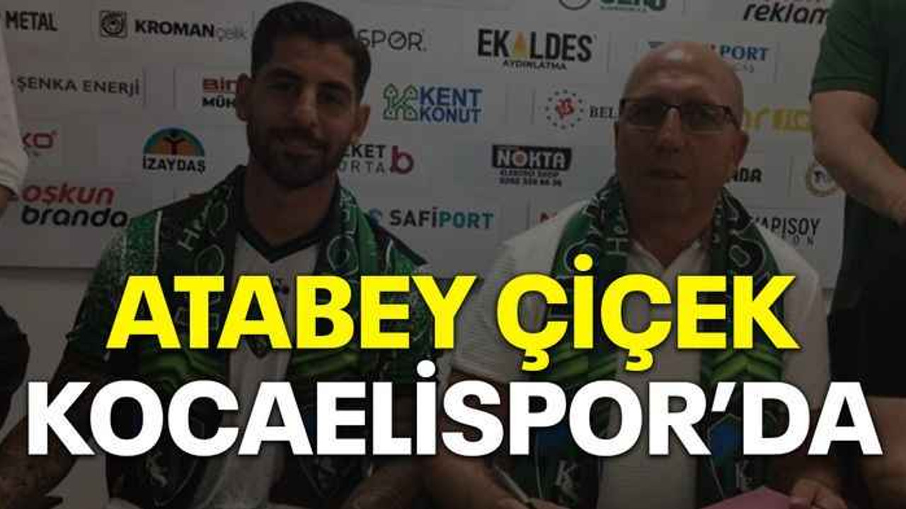 Atabey Çiçek Kocaelispor'da