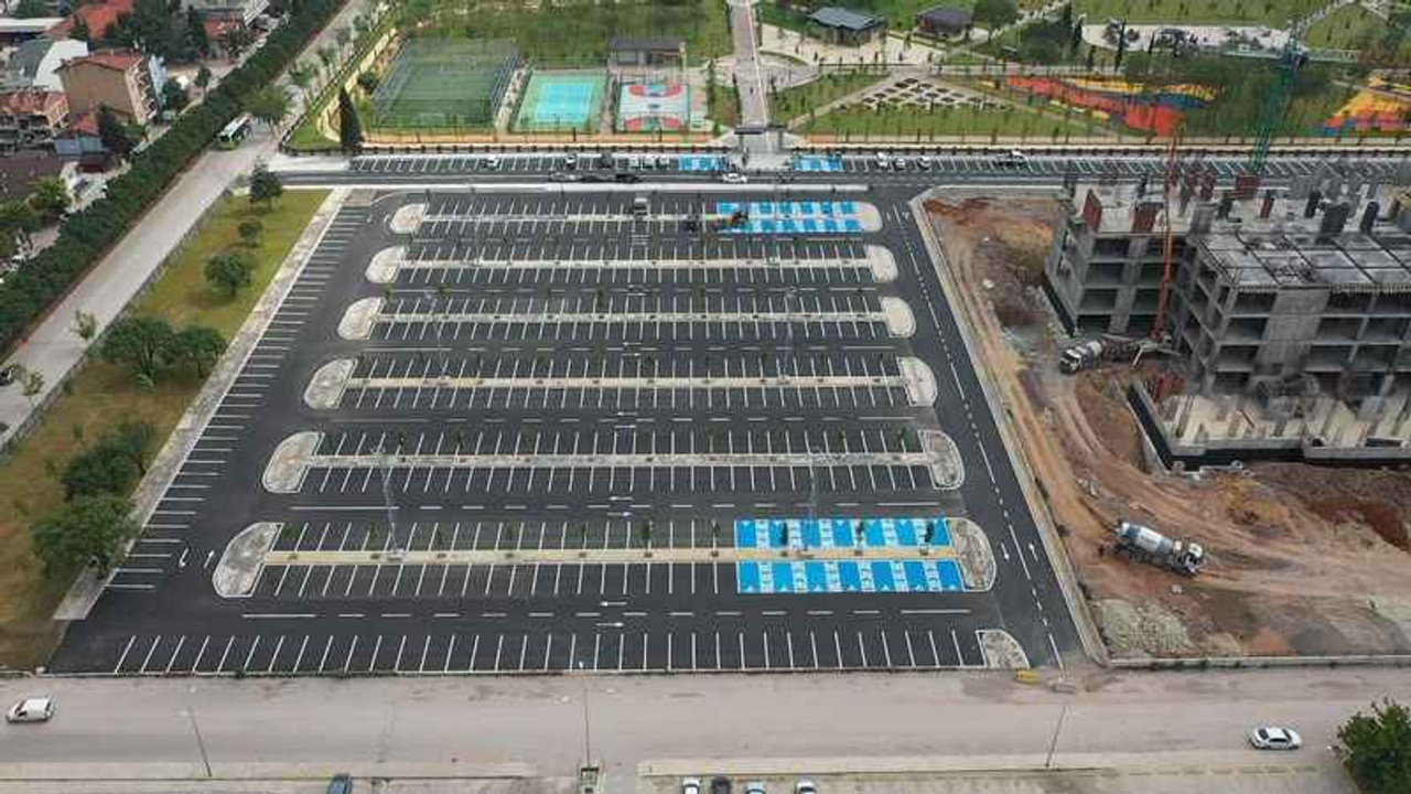 Derince Sağlıklı Yaşam Parkı’na otopark ve 3 yeni yan yol