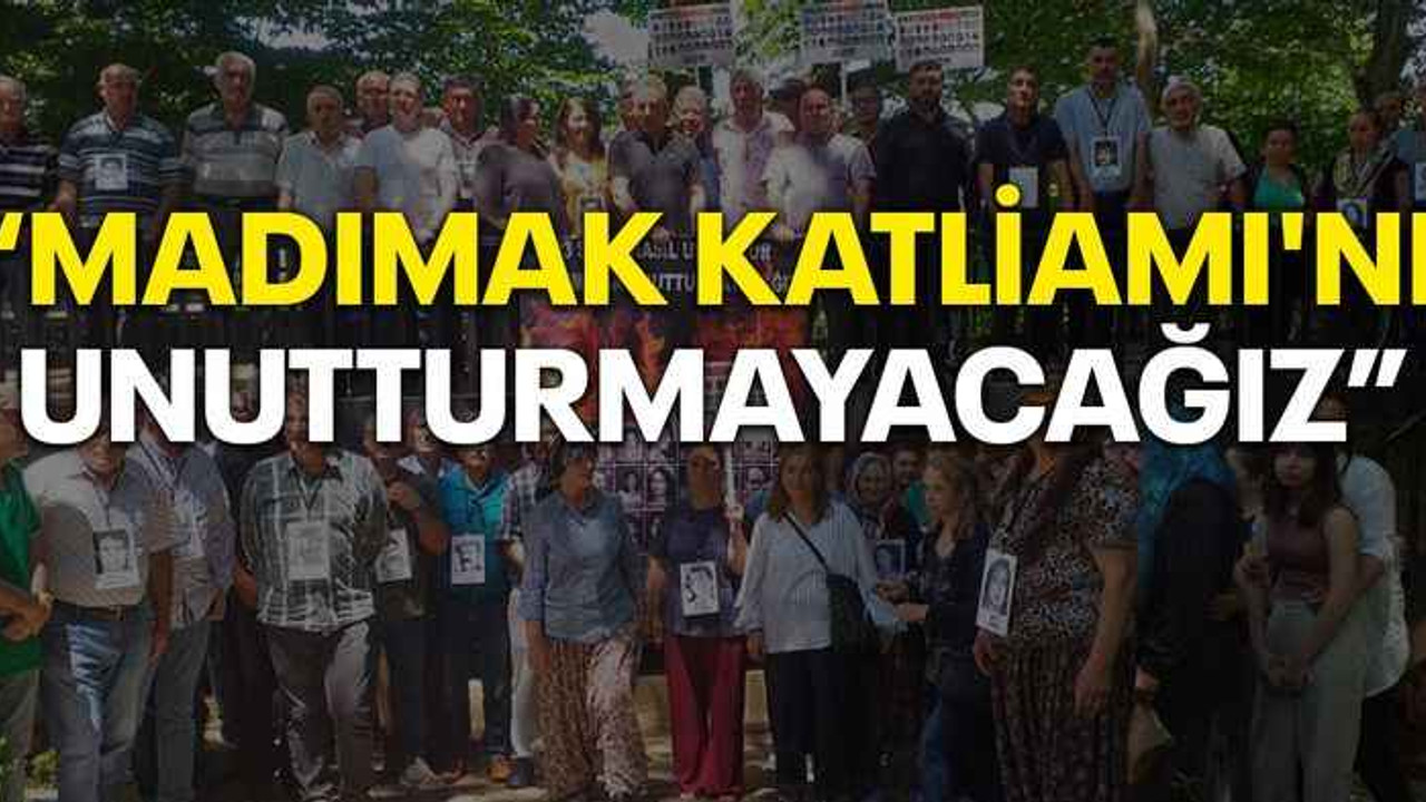 Kocaeli Cemevleri Platformu: Madımak Katlıamı'nı unutturmayacağız