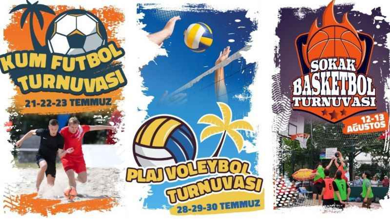 GÖLCÜK YAZ SPOR TURNUVALARI HEYECANI İÇİN GERİ SAYIM BAŞLADI