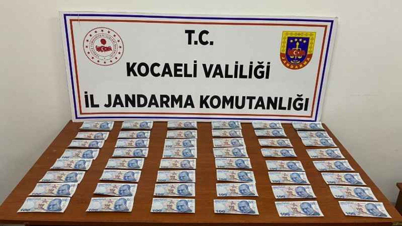 Üstünde 17 bin TL sahte para ele geçirildi