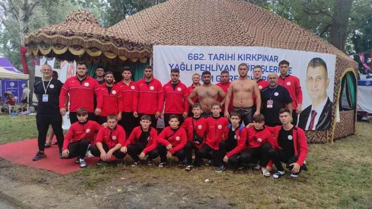 Gölcük Belediyespor pehlivanları Kırkpınar'da mücadele edecek
