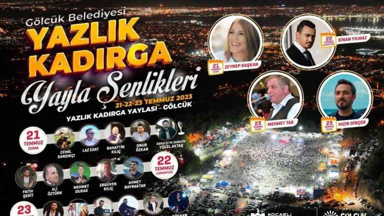 Gölcük yazlık kadırga şenliğine ev sahipliği yapacak