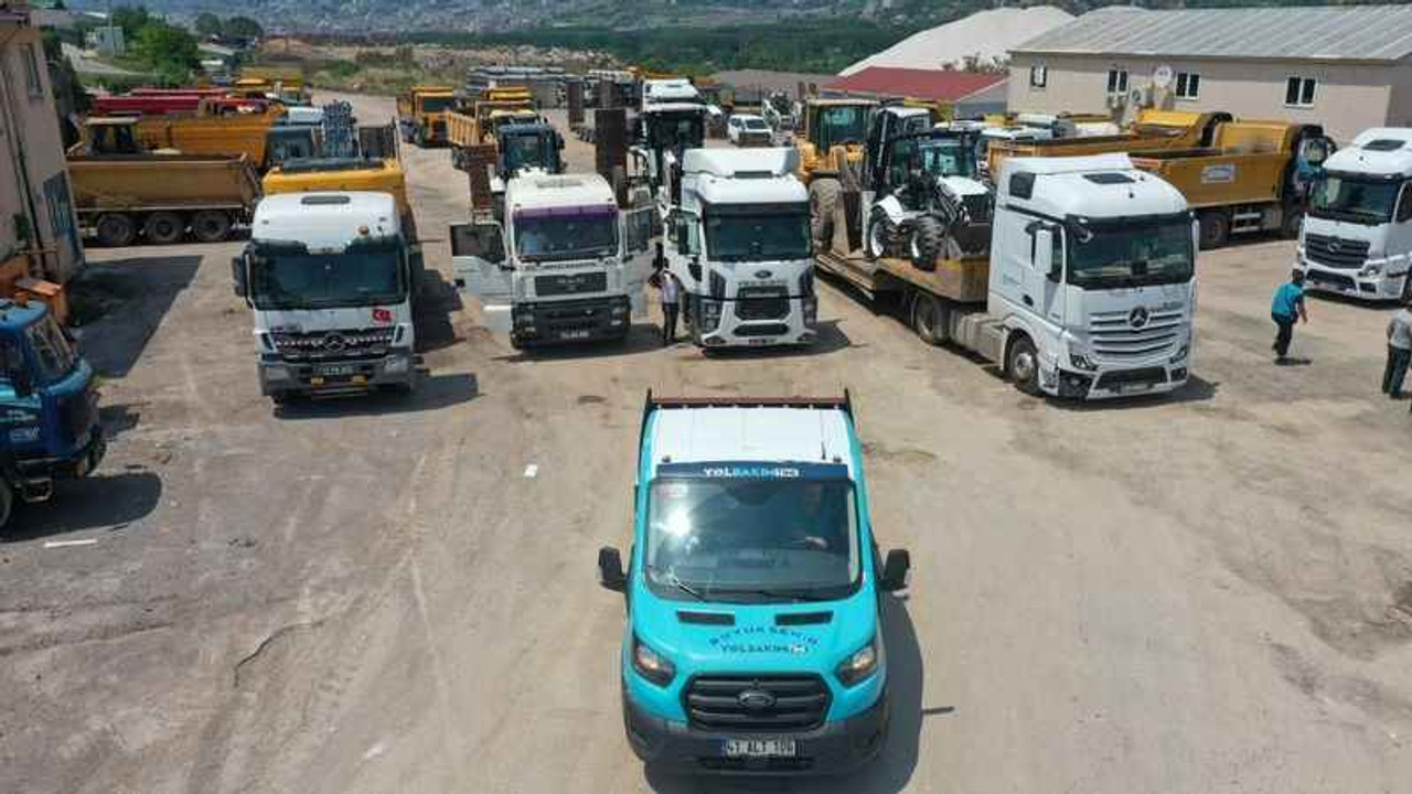 Büyükşehir’in 2. yardım kafilesi Bartın’a uğurlandı