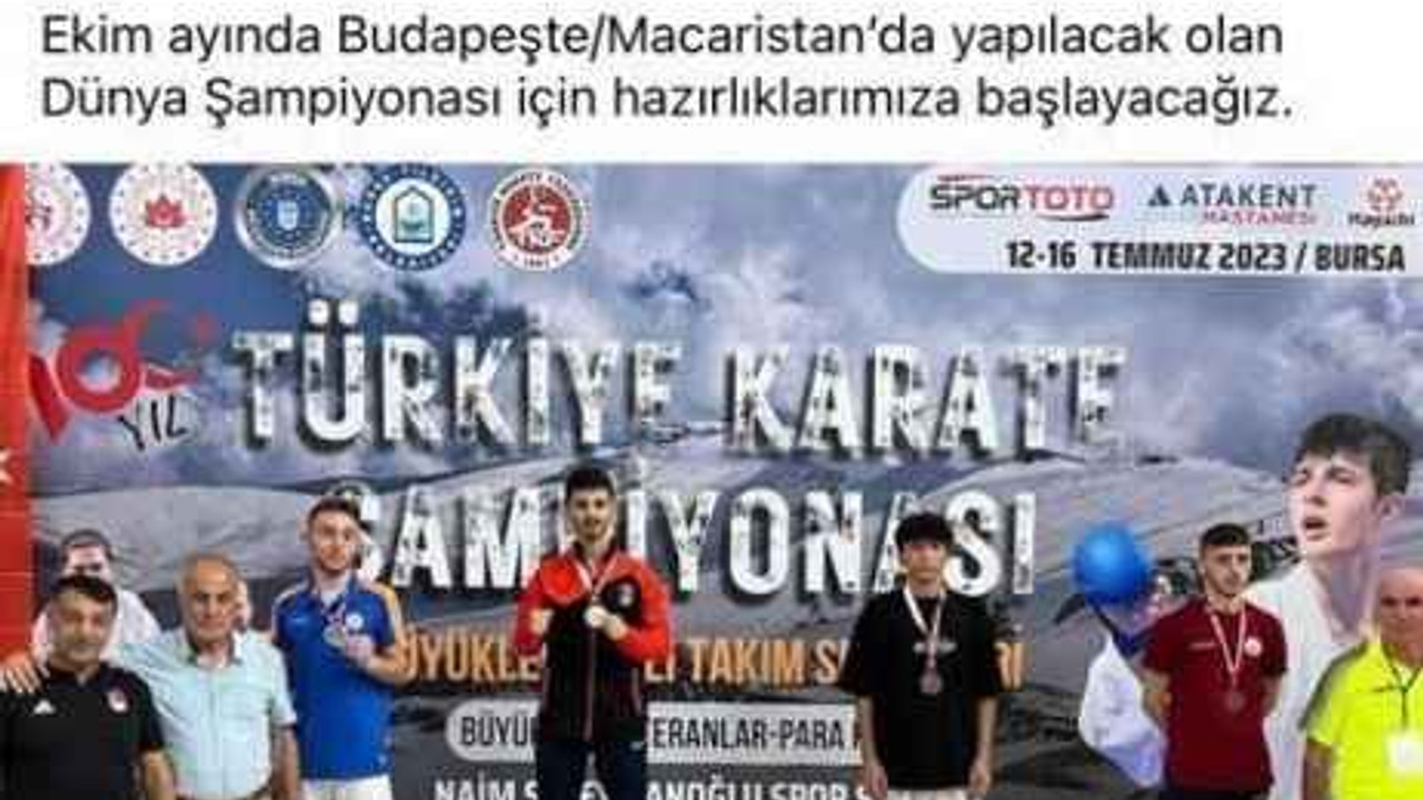 Eray Şamdan 15. kez Türkiye şampiyonu
