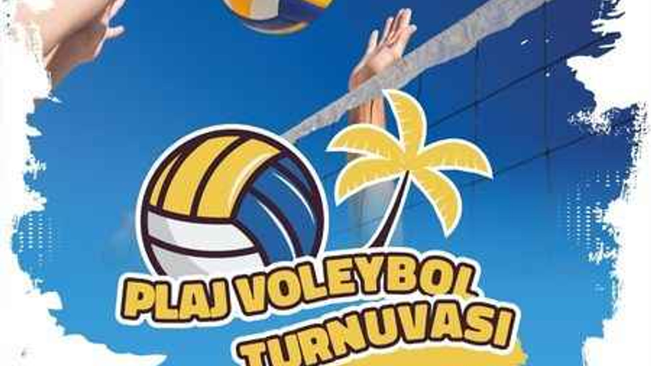Gölcük'te plaj voleybolu turnuvası başlıyor