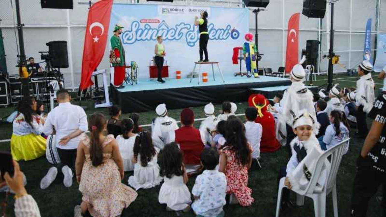 Körfez'de 152 çocuk sünnet edildi