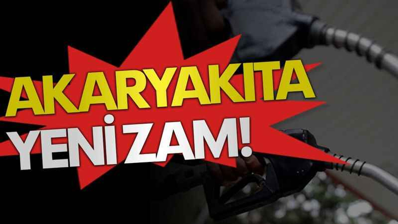 Akaryakıta yeni zam!