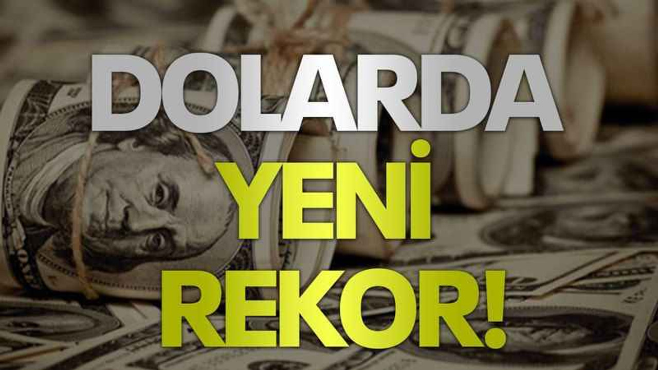 Dolarda yeni rekor!