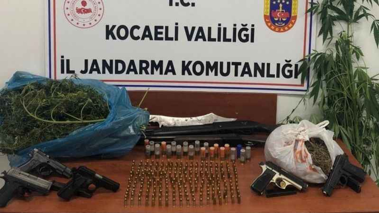 Kocaeli’de jandarmadan uyuşturucu operasyonu: 3 gözaltı