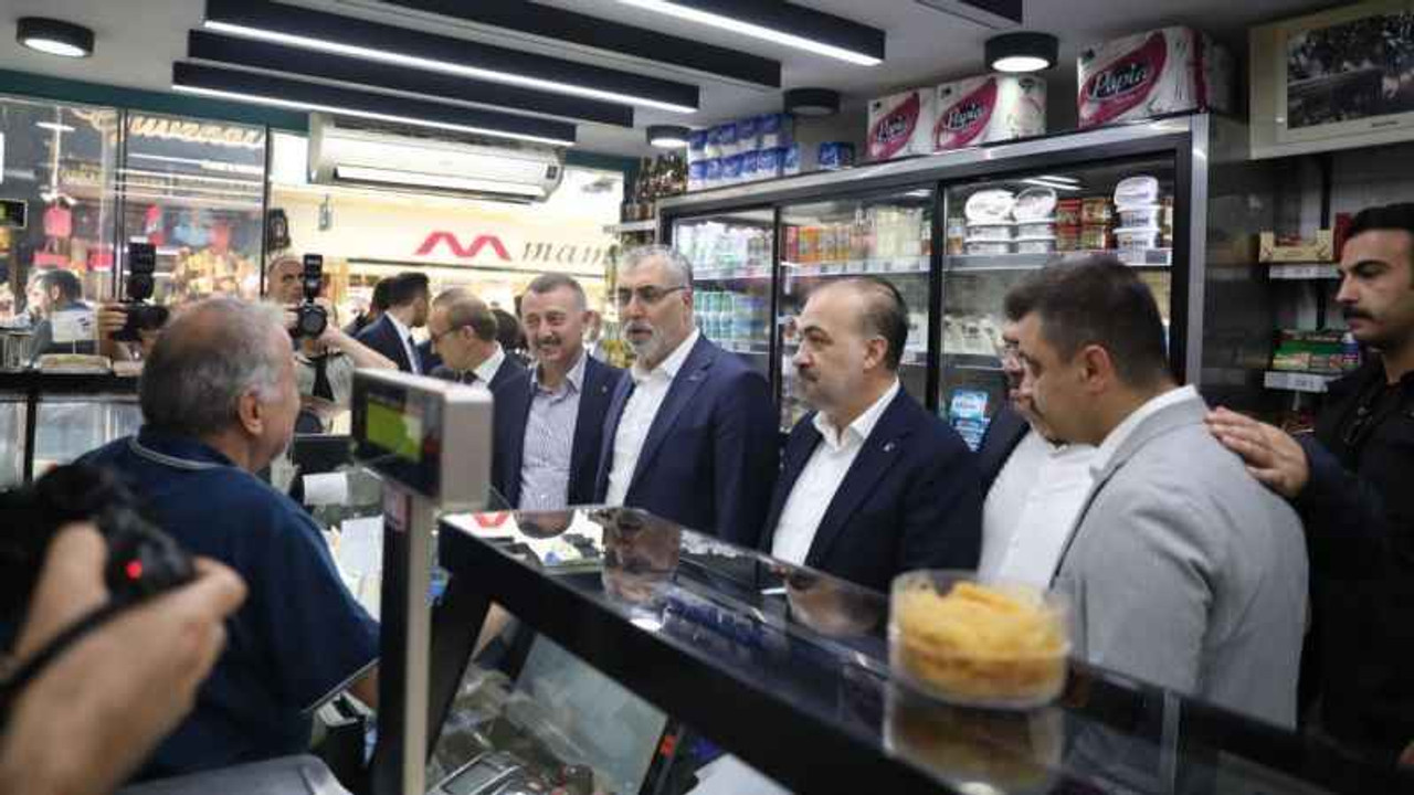Bakan Işıkhan esnaf gezdi