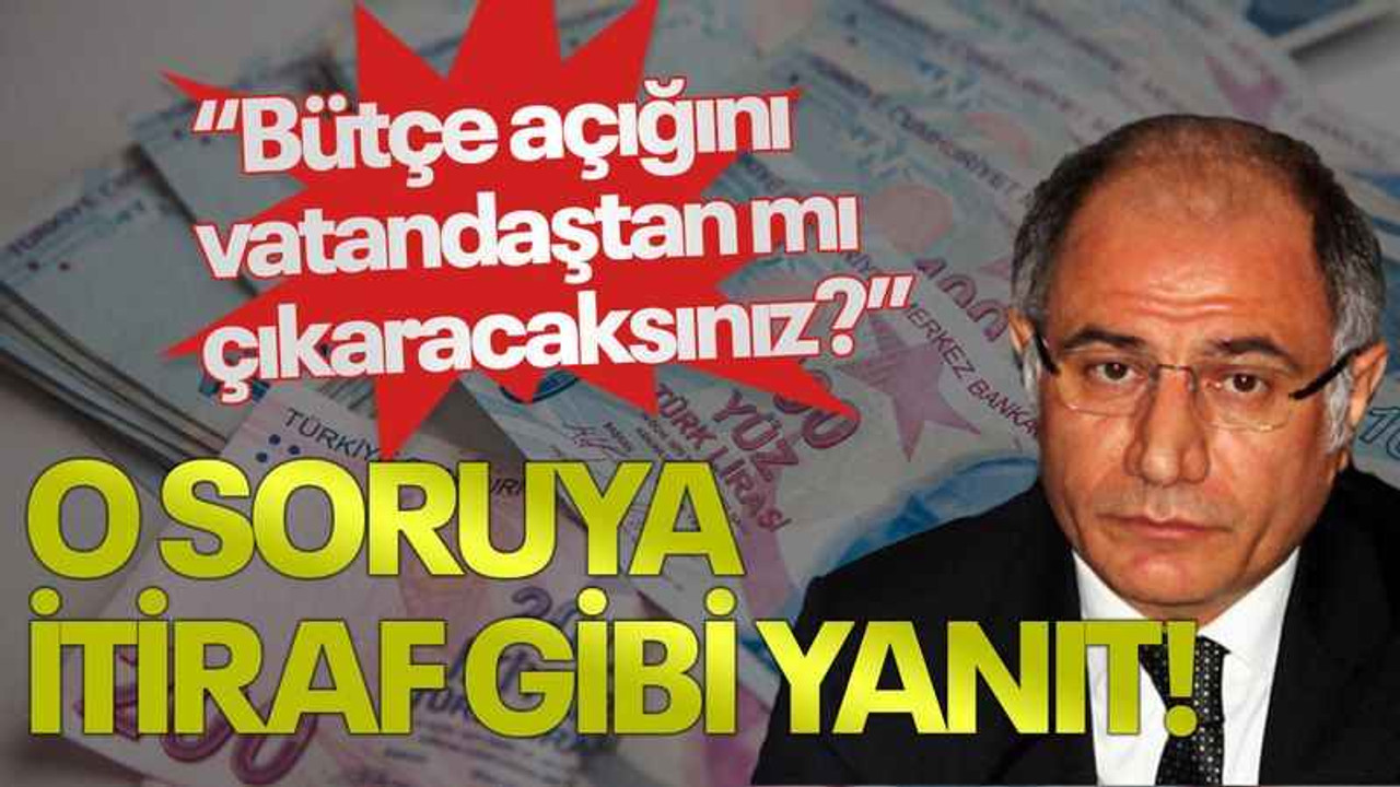 "Bütçe açığını vatandaştan mı çıkaracaksınız?" sorusuna Efkan Ala’dan itiraf gibi yanıt