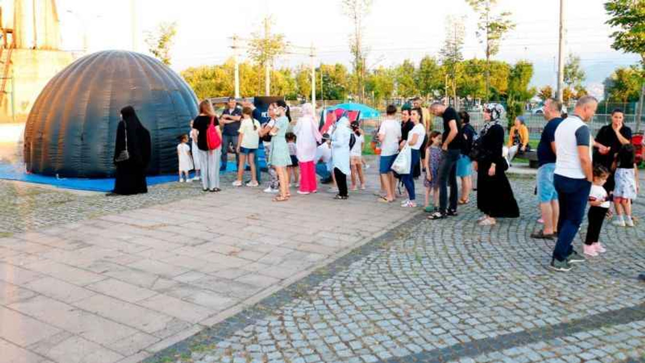 Kocaeli’de sanal gerçeklikle uzay turu