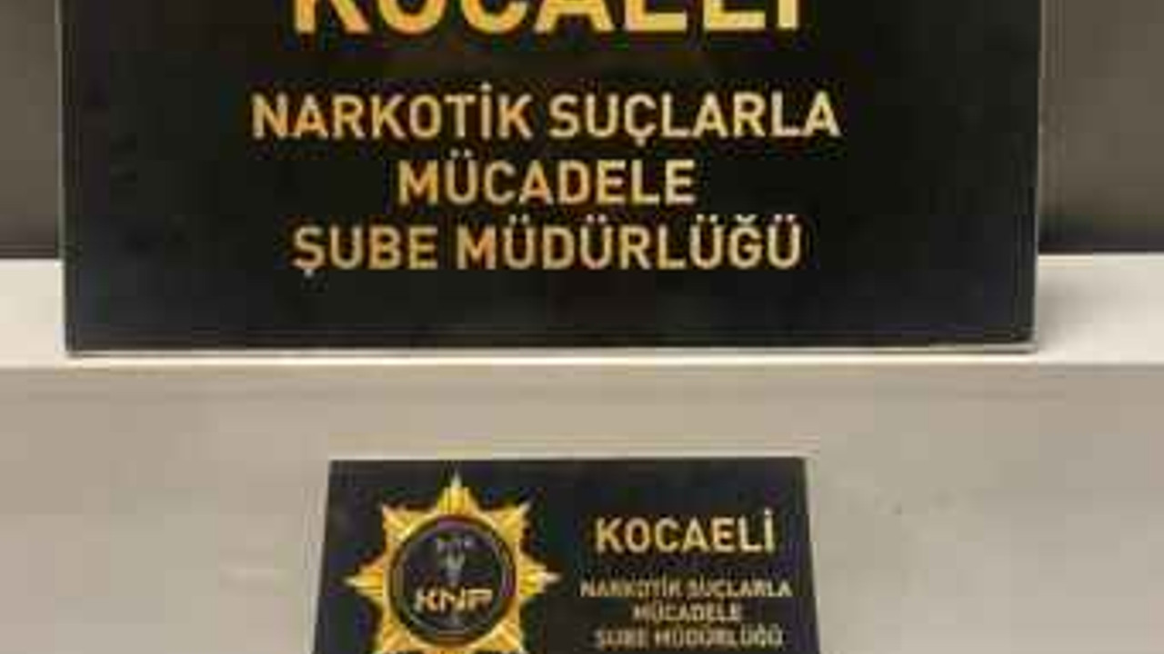 Kocaeli’de narkotikten 2 farklı uyuşturucu operasyonu