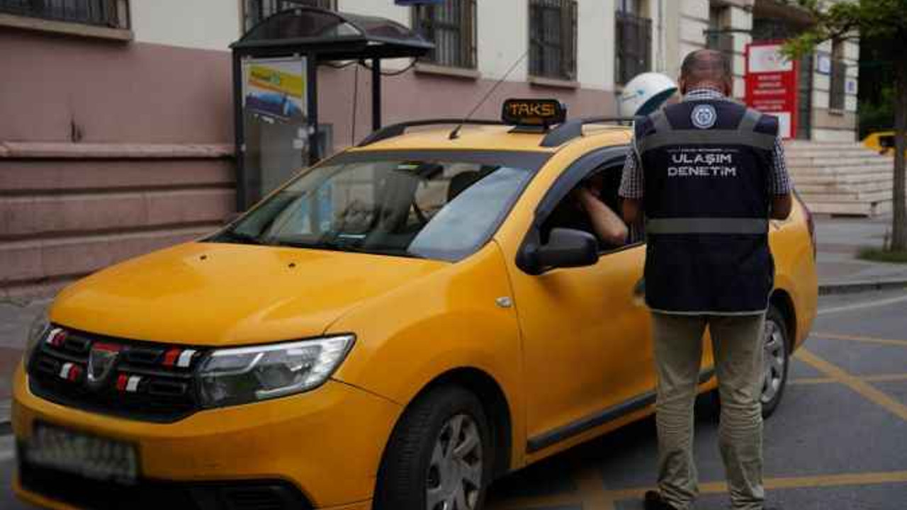 Büyükşehir ticari taksileri denetliyor