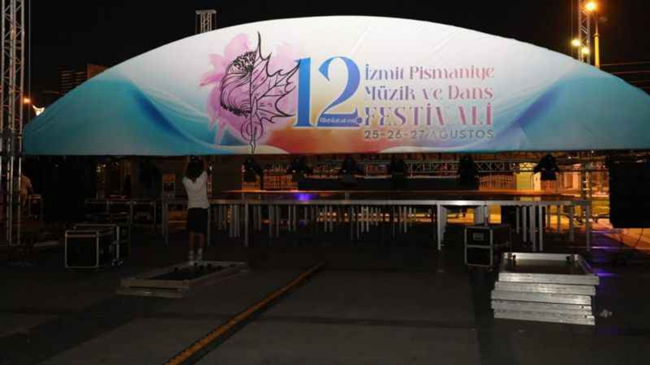 Festival için hazırlıklar tamamlanıyor