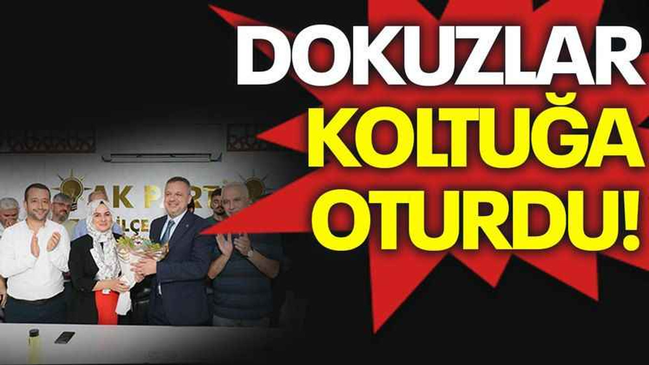 Dokuzlar koltuğa oturdu