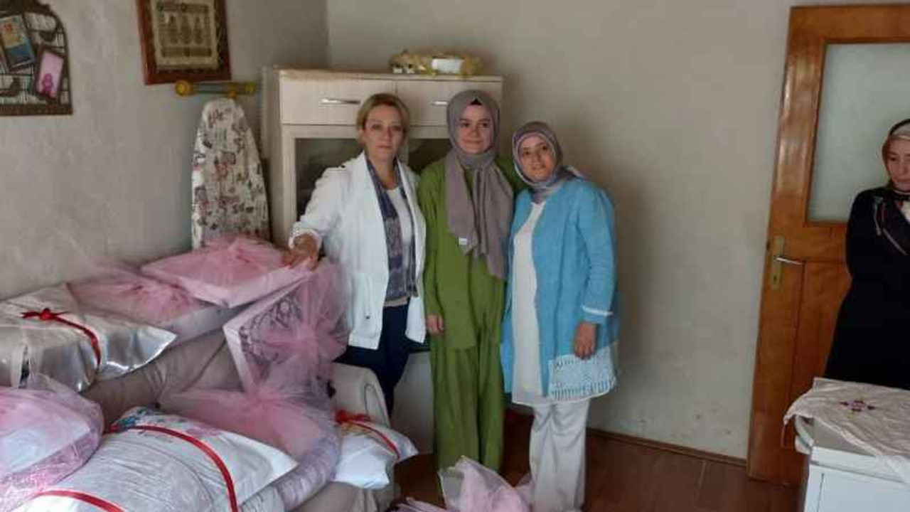 12 ilçede genç kızlara çeyiz desteği
