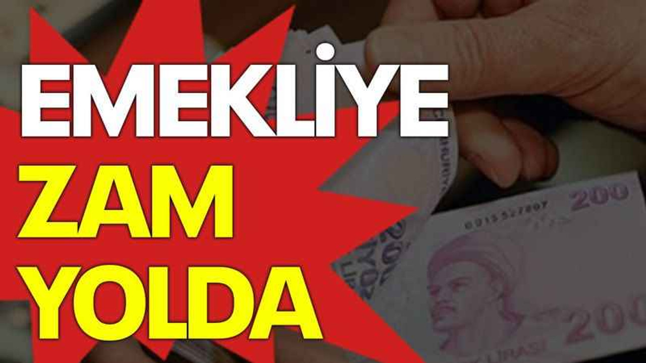 Emekliye zam yolda