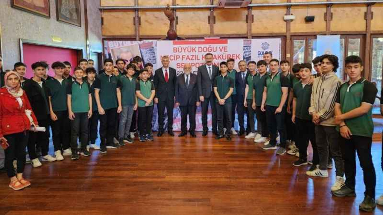 Bu sempozyum için Türkiye’nin dört bir yanından geldiler