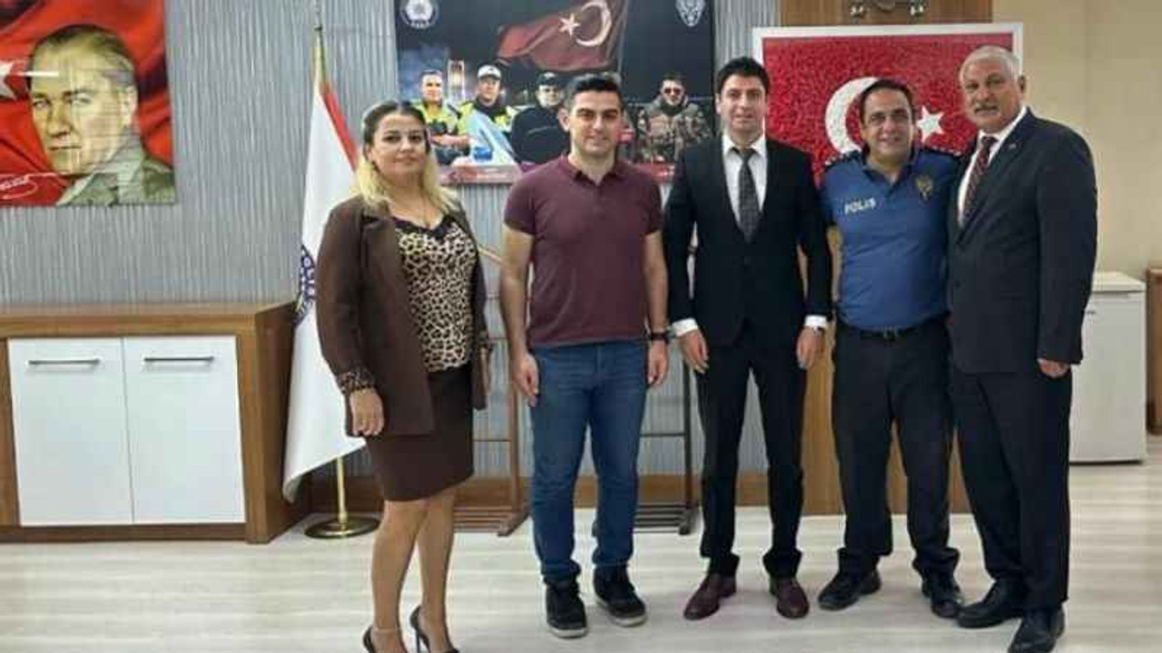 Protokolü ziyaret edip projelerini anlattılar