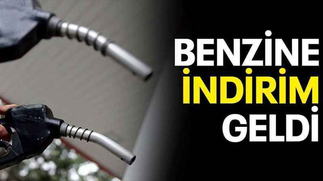 Benzine indirim geldi