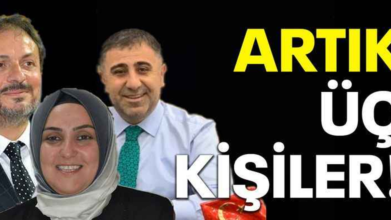 Artık üç kişiler!