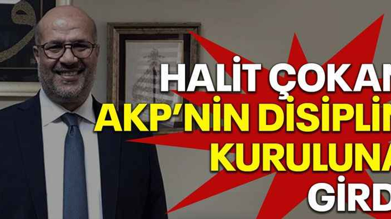 Halit Çokan AKP’nin disiplin kuruluna girdi