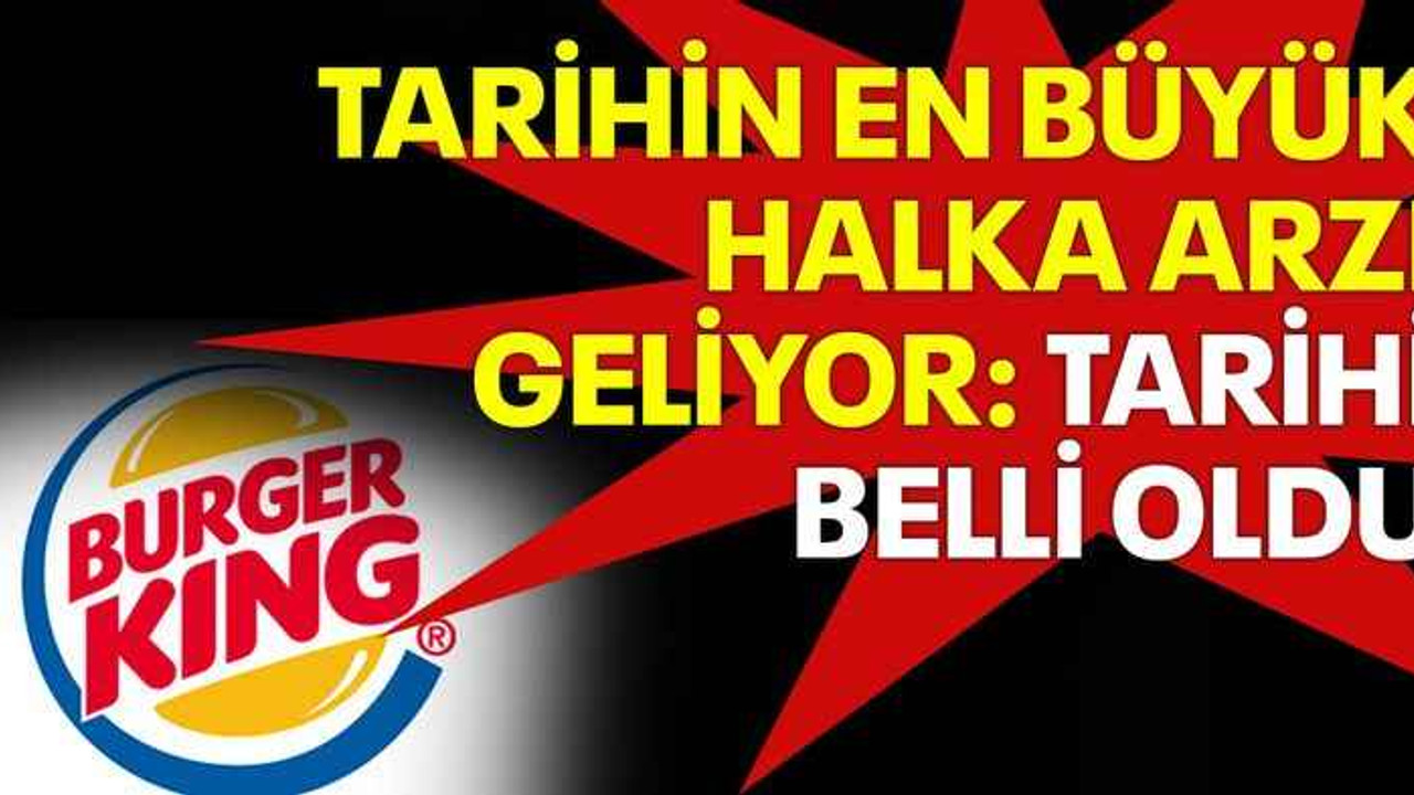 Tarihin en büyük halka arzı geliyor: Tarihi belli oldu