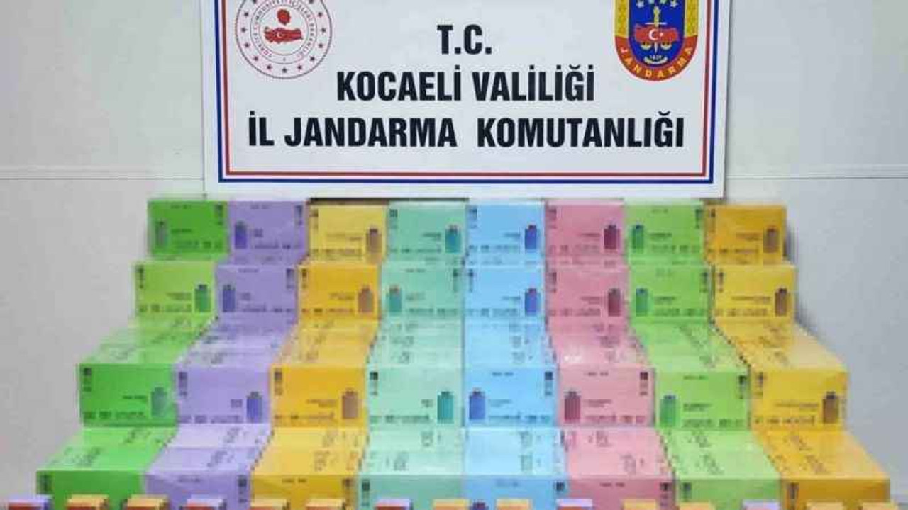 700 bin TL değerinde elektronik sigara ele geçirildi