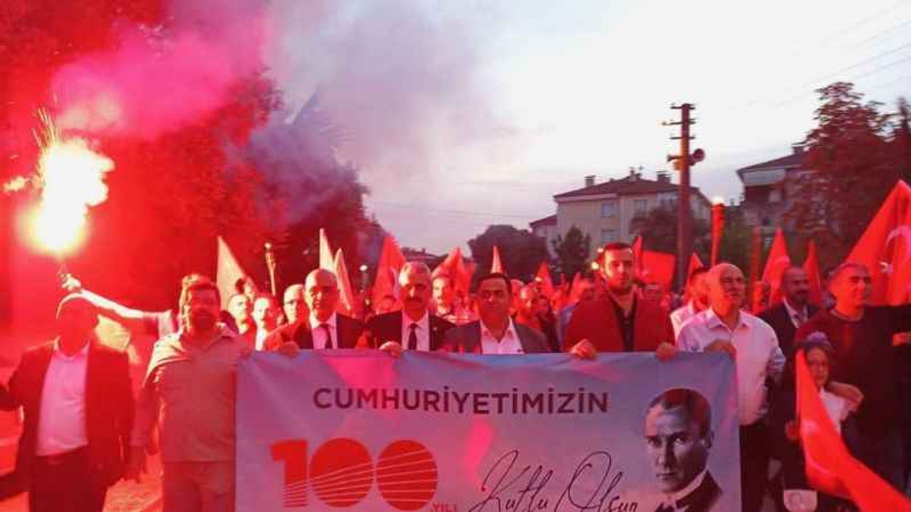 CHP DERİNCE’DEN CUMHURİYETİN 100 YIL KUTLAMASI