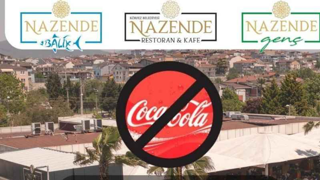 Nazende'den Coca Cola boykotu