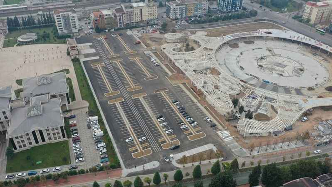 Kentin merkezinde 350 araçlık otopark