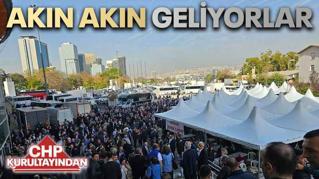Akın akın geliyorlar